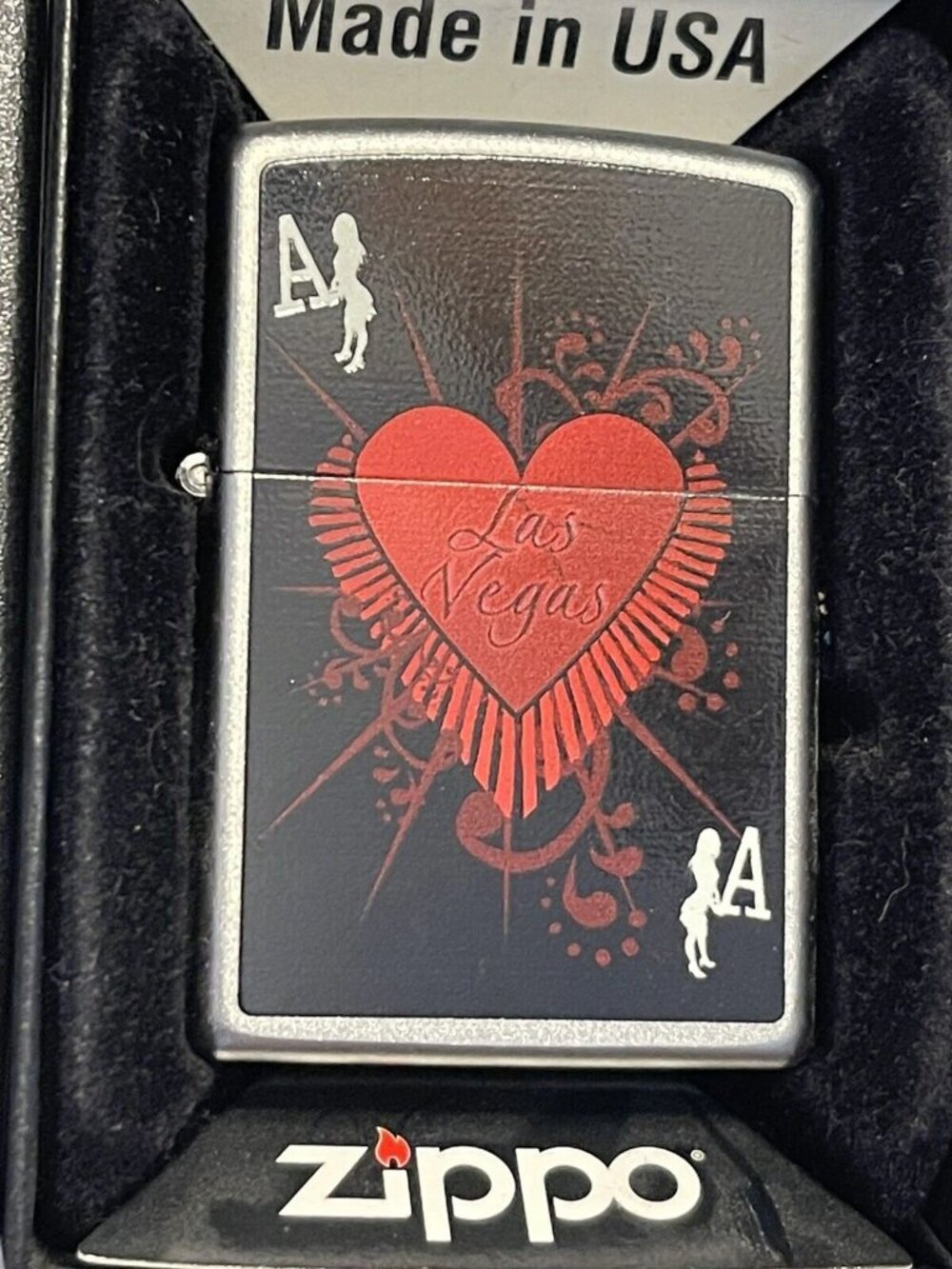 Sexy 2012 Vegas Ace Zippo Lighter